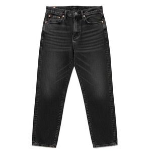 American Eagle Outfitters AE 1977 Straight Leg Jean Black Faded Wash Denim 28x30
